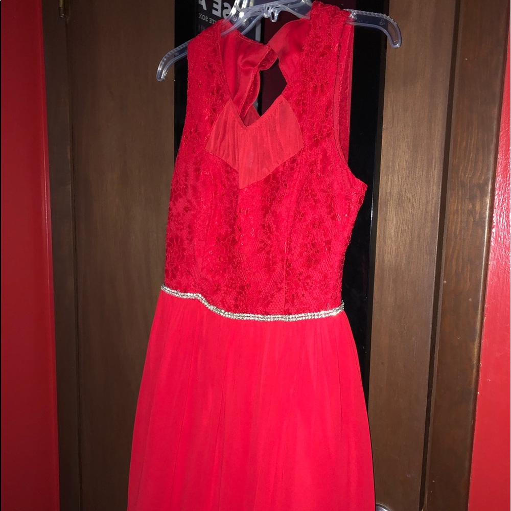 City Studio Short Formal Red Dress
